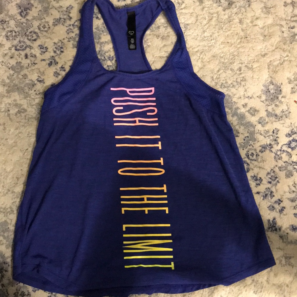 Push to the Limit tank top